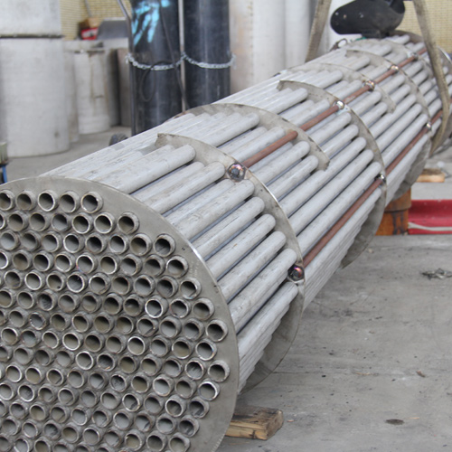 Making steel condenser